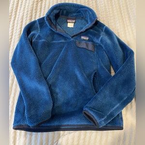 Patagonia retool snap pullover blue size small